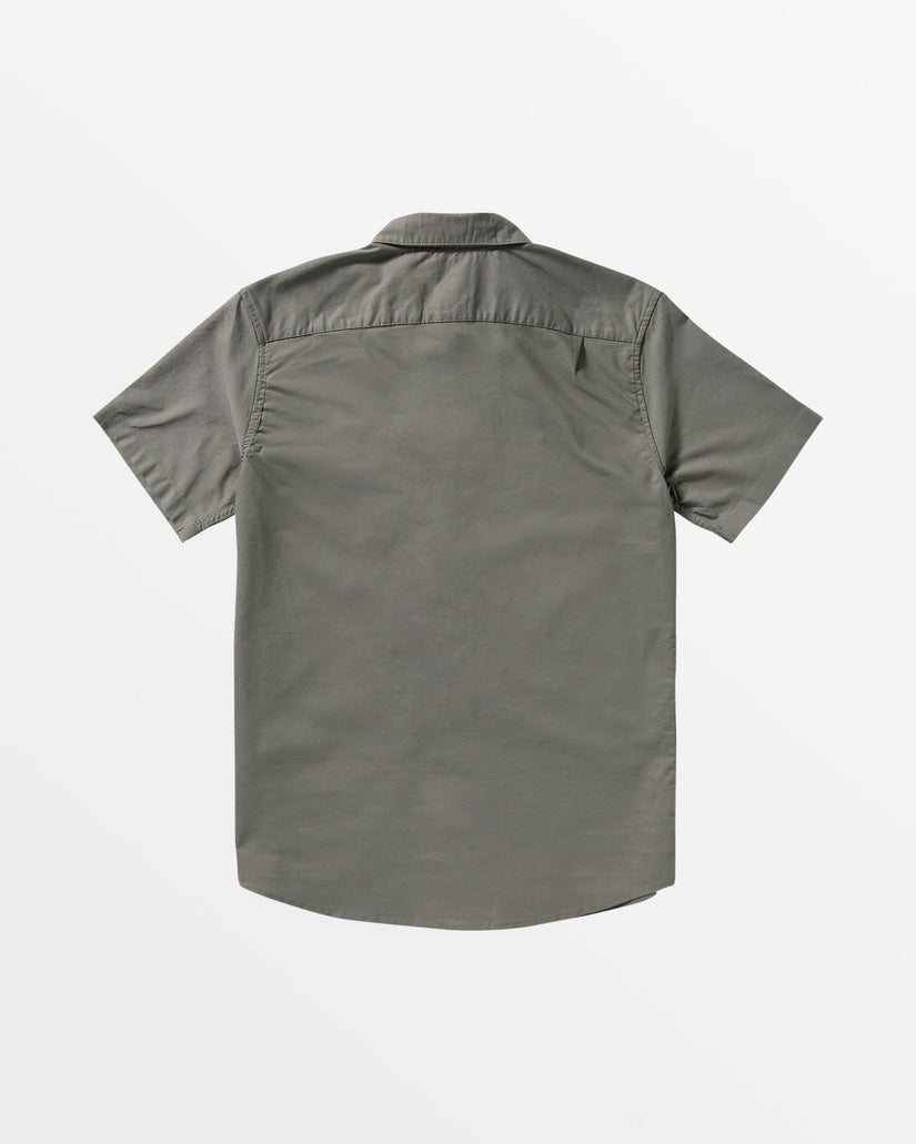 That'll Do Short Sleeve Shirt - Sage Leaf