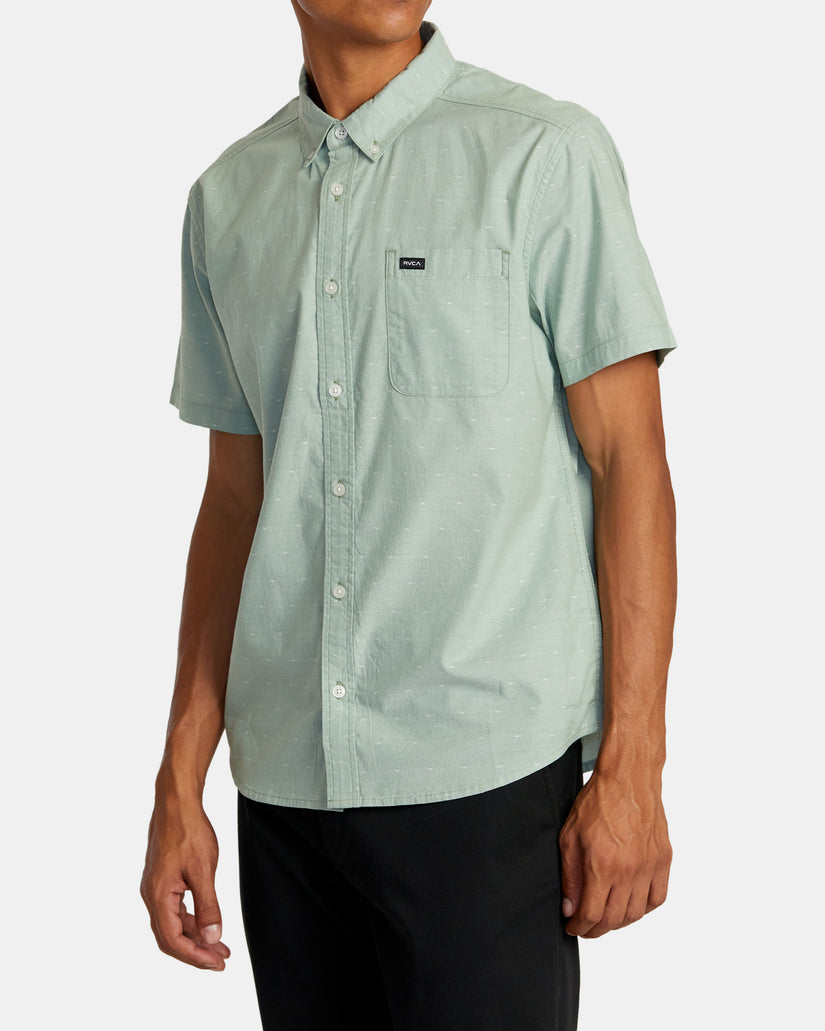 That'll Do Short Sleeve Shirt - Granite Green