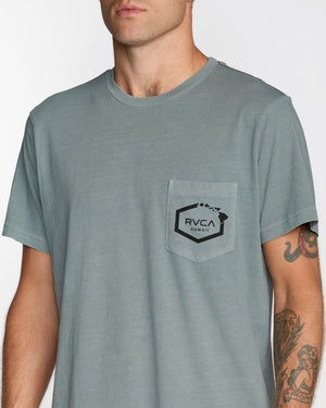 Island Hex Pocket Short Sleeve Tee - RVCA