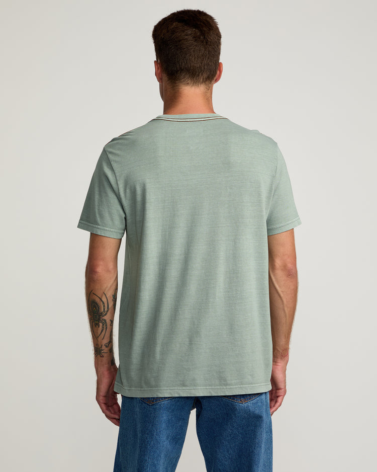 Hawaii Island Hex Pocket Tee - Monument