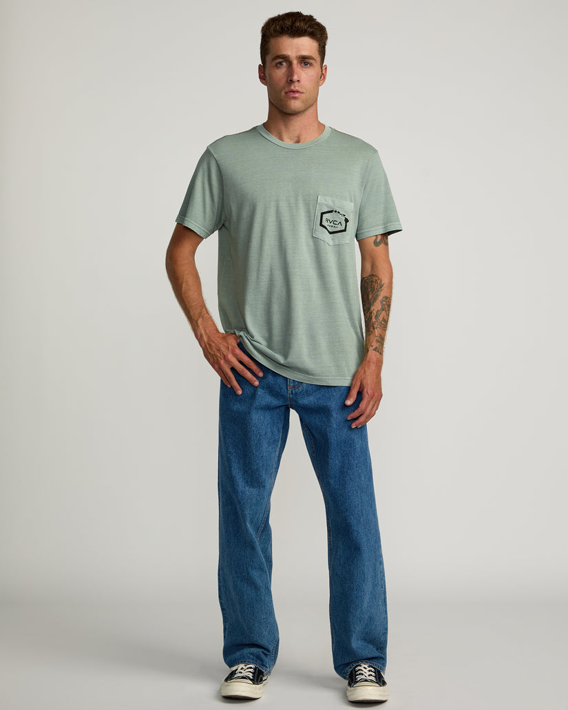 Hawaii Island Hex Pocket Tee - Monument