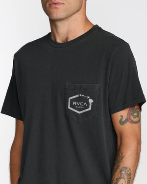 Island Hex Pocket Short Sleeve Tee - RVCA