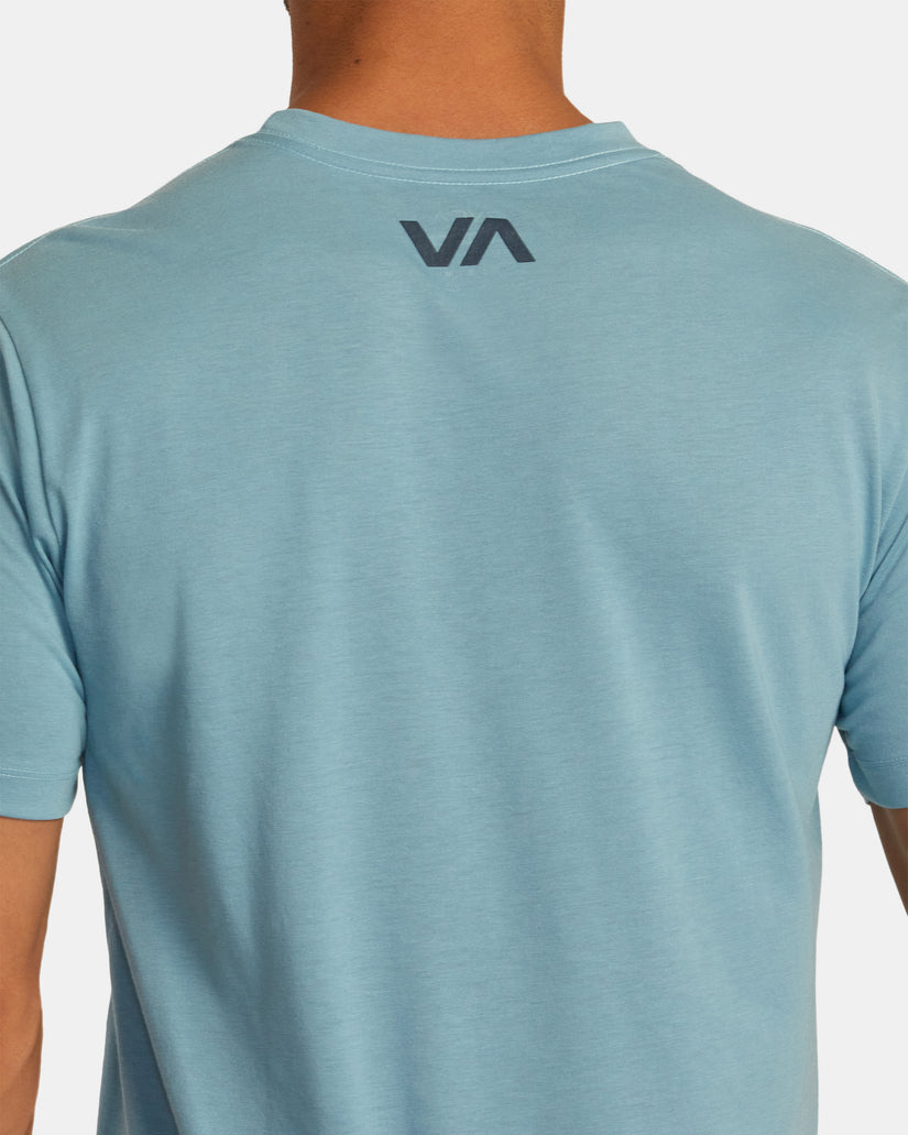 VA RVCA Blur Tee - Haze