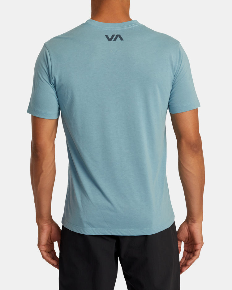 VA RVCA Blur Tee - Haze