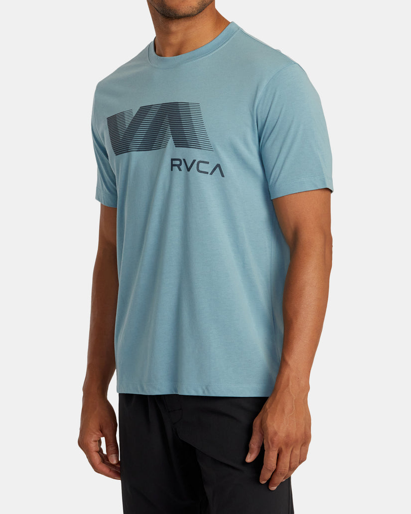 VA RVCA Blur Tee - Haze