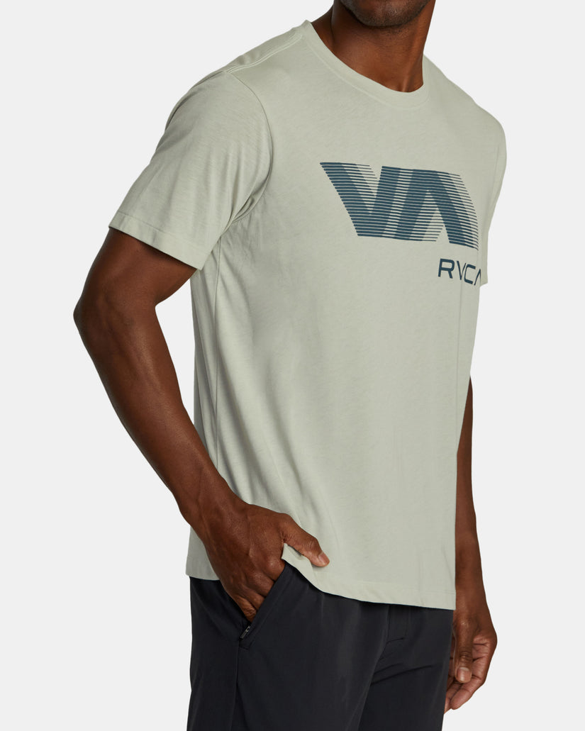 VA RVCA Blur Tee - Chalk