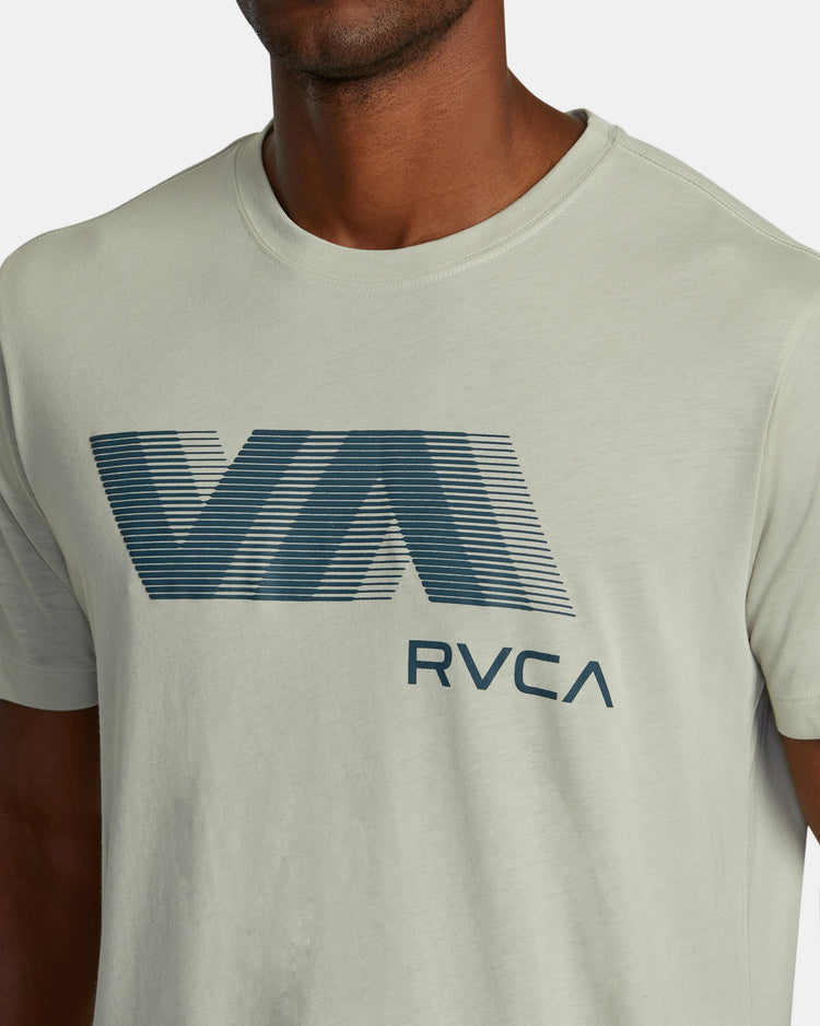 VA RVCA Blur Tee - Chalk