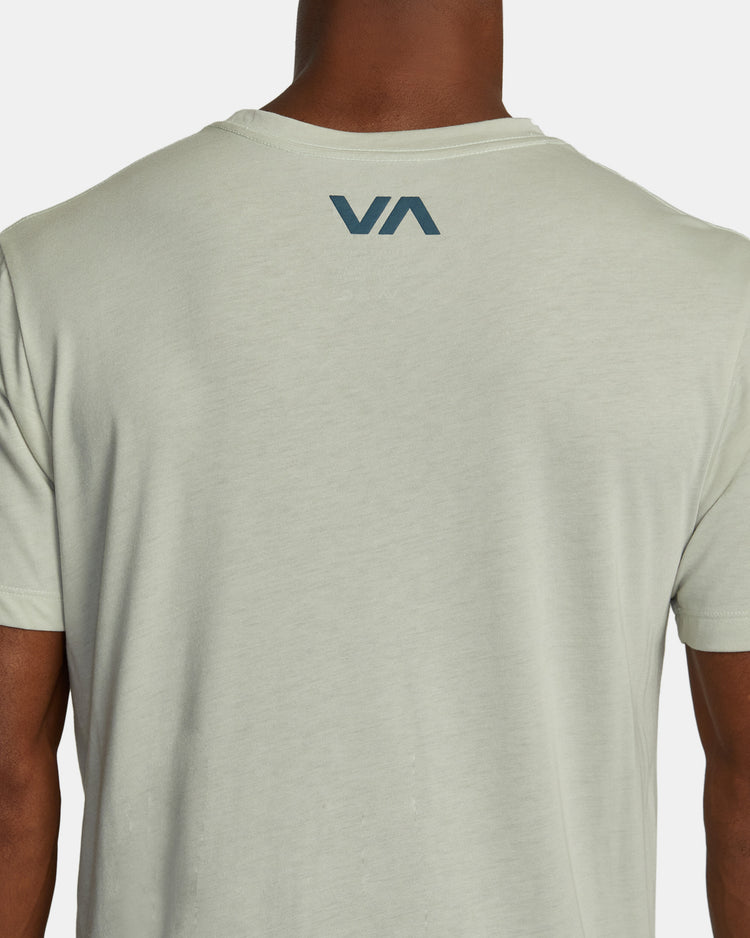 VA RVCA Blur Tee - Chalk