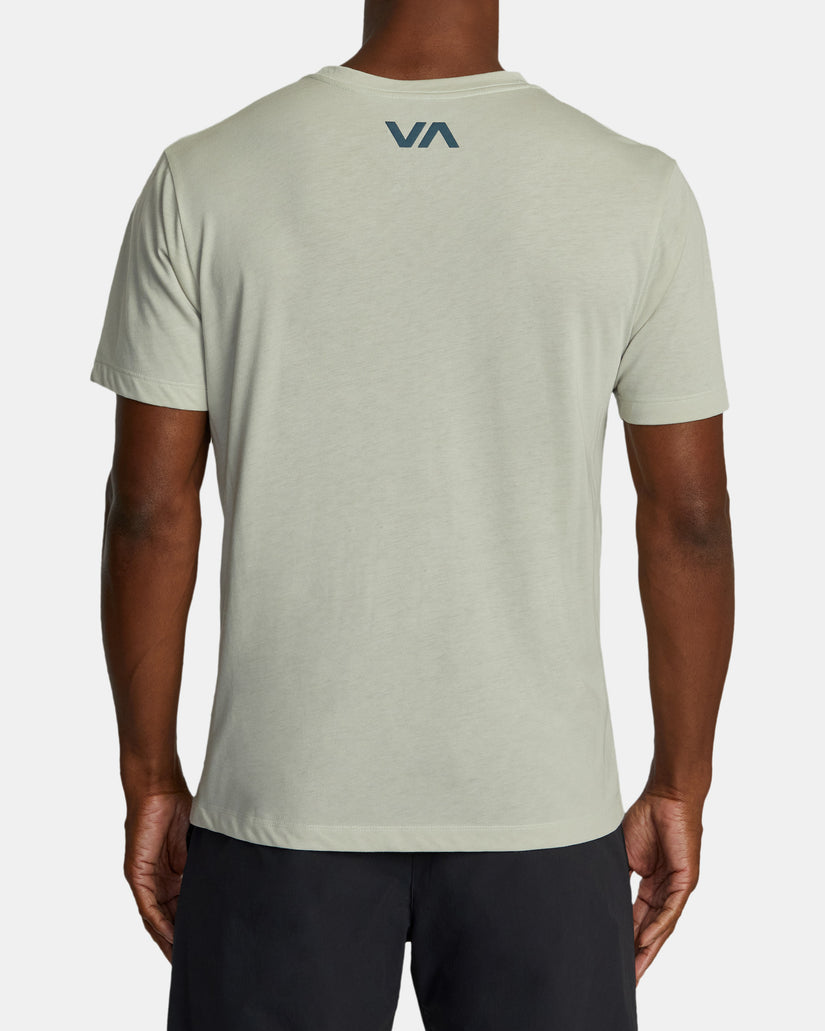 VA RVCA Blur Tee - Chalk