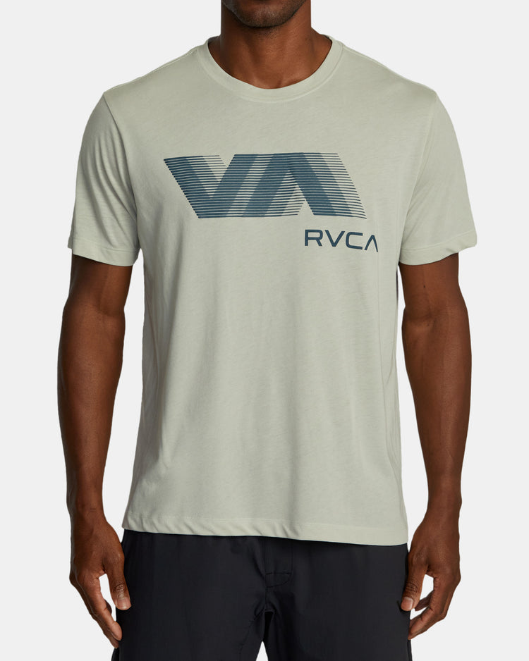 VA RVCA Blur Tee - Chalk