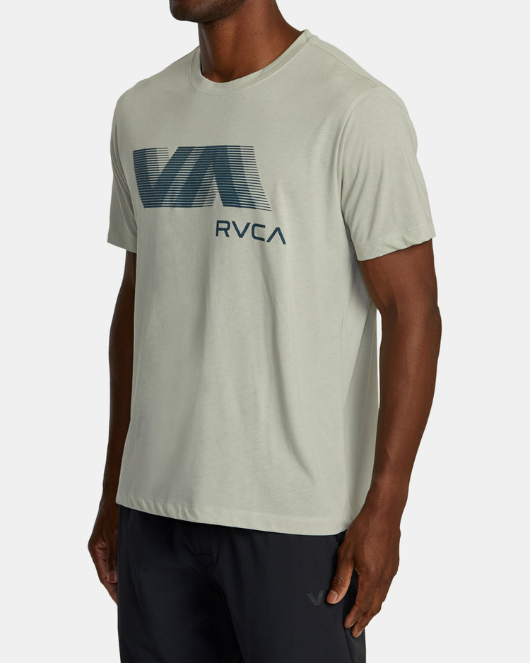 VA RVCA Blur Tee - Chalk