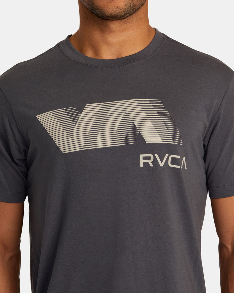 VA RVCA Blur Tee - Slate