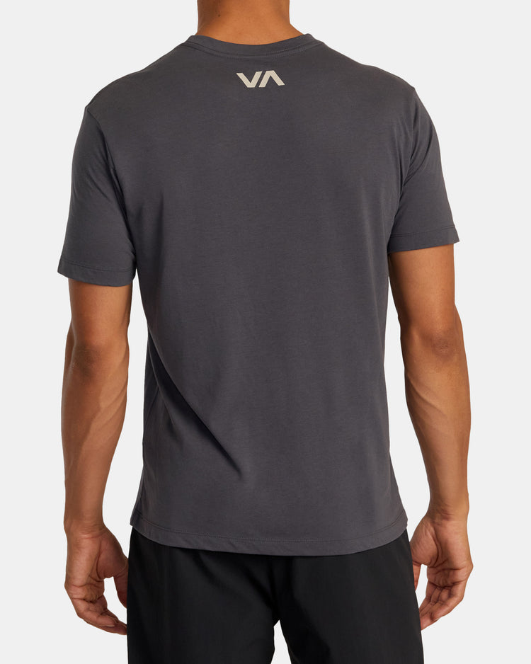 VA RVCA Blur Tee - Slate