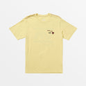 Island Radio Tee - Dust Yellow