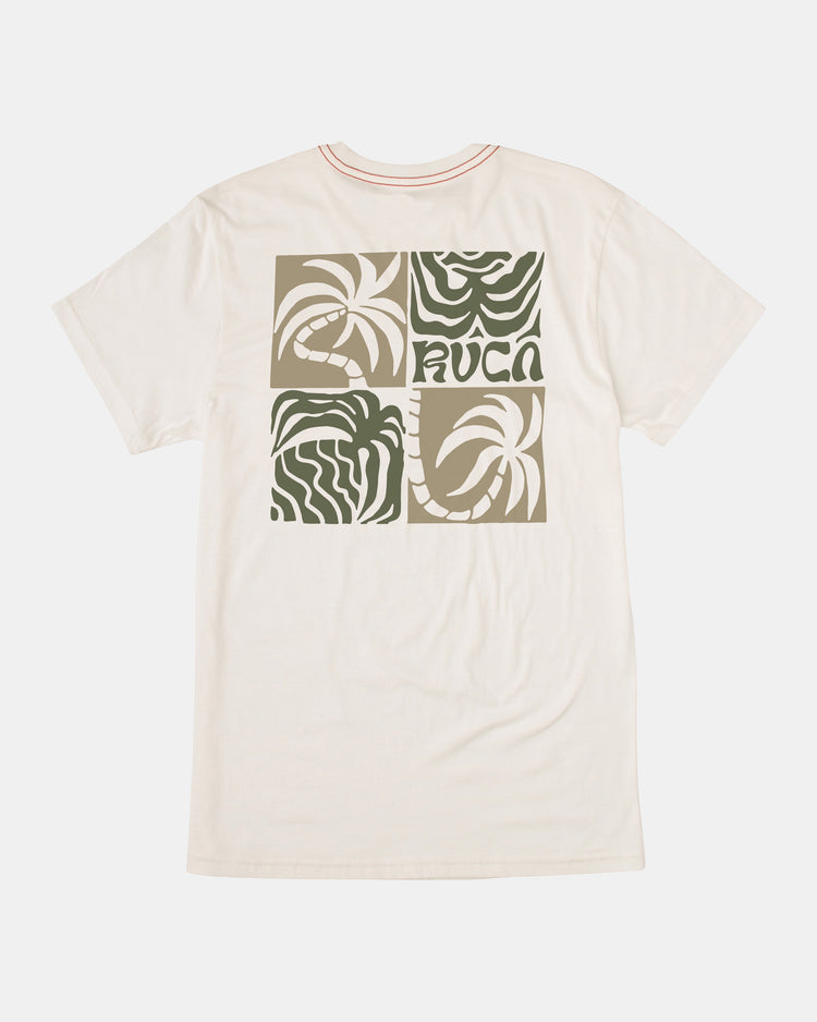 Fronds Tee - Antique White