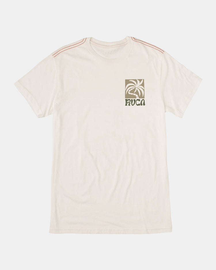 Fronds Tee - Antique White