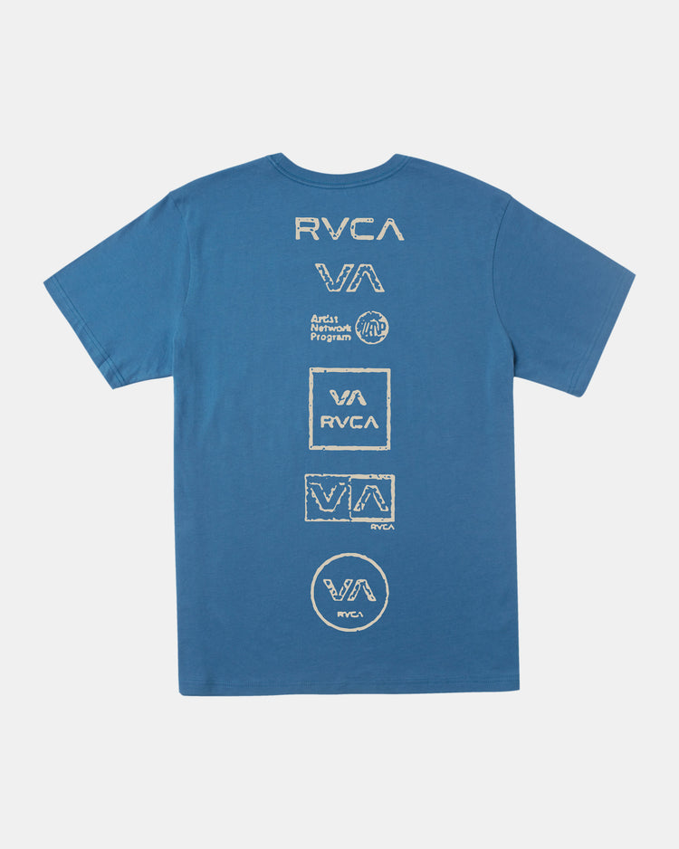 All Logo Tee - Cool Blue