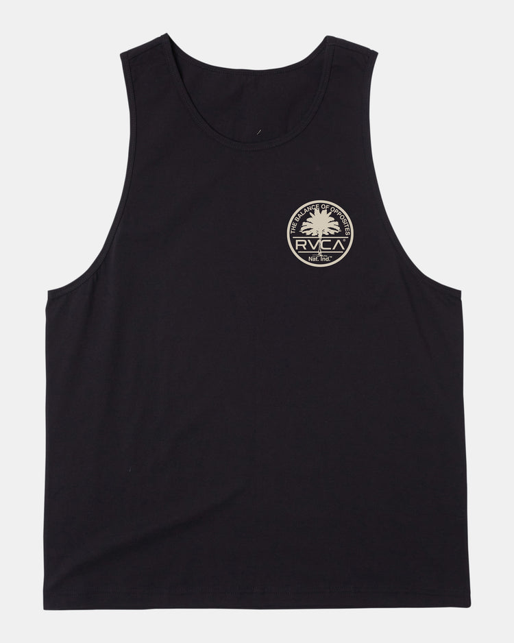 Park Stamp Tank Top - Black