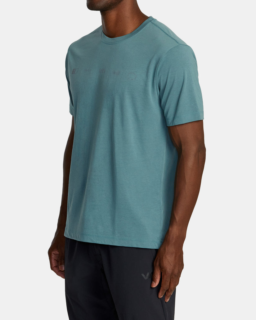 Brand Reflect Sport Tech Tee - Pine Grey