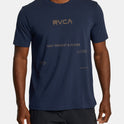 Radial Graph Sport Tech Tee - Navy