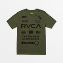 Hawaii All Brand Sport Tech Tee - Olive