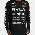 Hawaii All Brand Sport Tech Long Sleeve Tee - Black