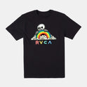 Rainbow Skulls Tee - Black