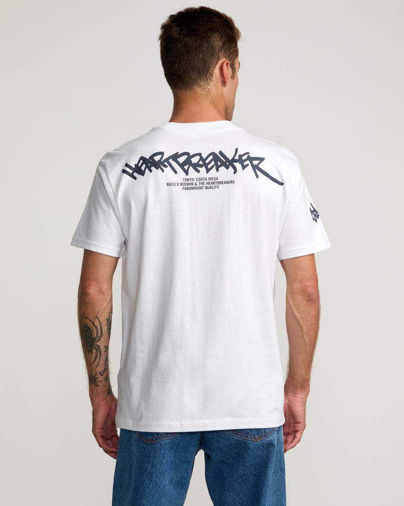 Bedwin x Stash Tee - White