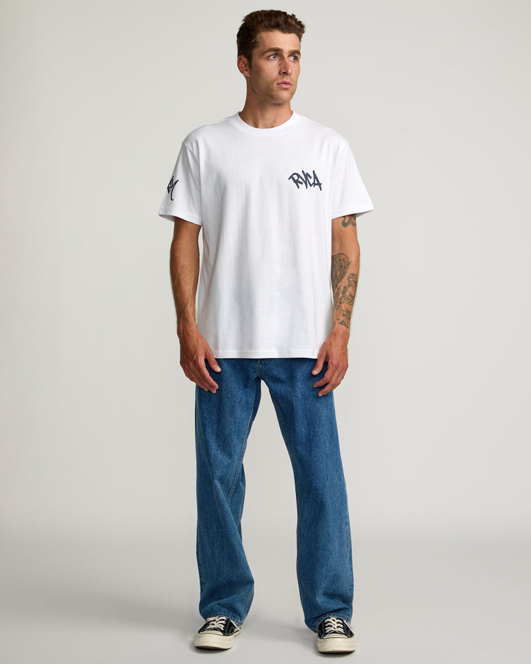 Bedwin x Stash Tee - White