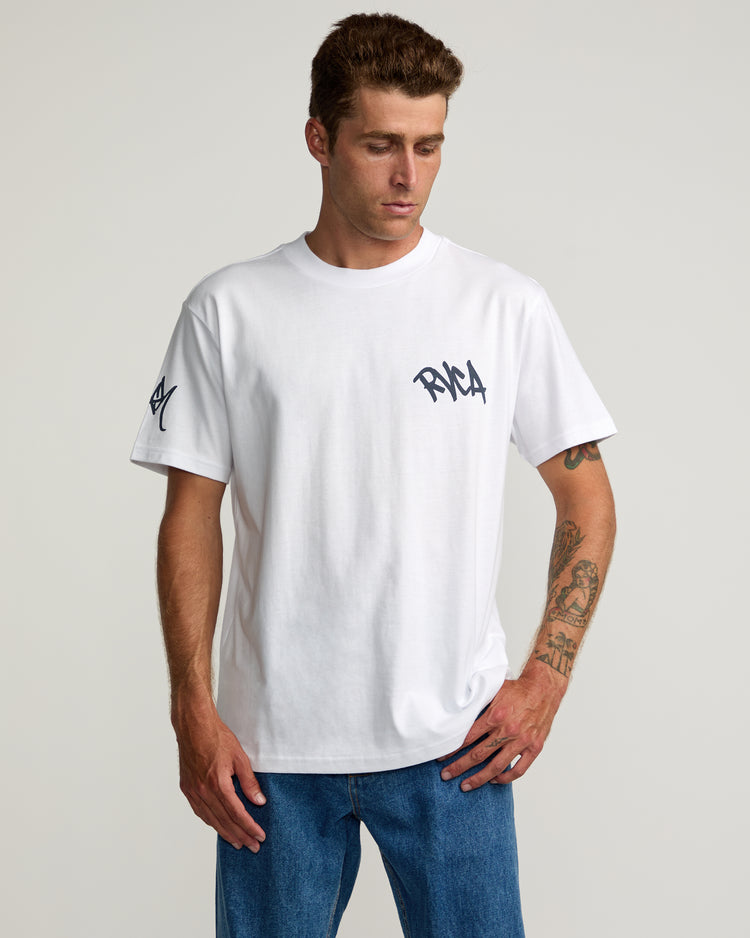 Bedwin x Stash Tee - White