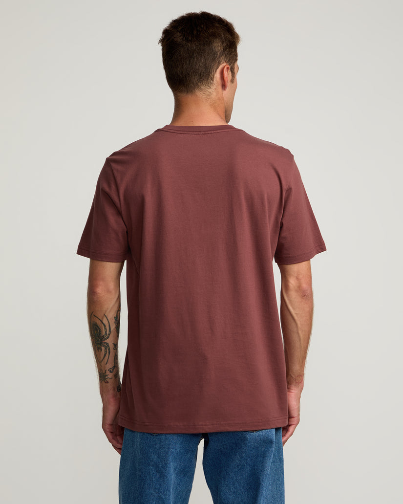 Motors Tee - Red Earth