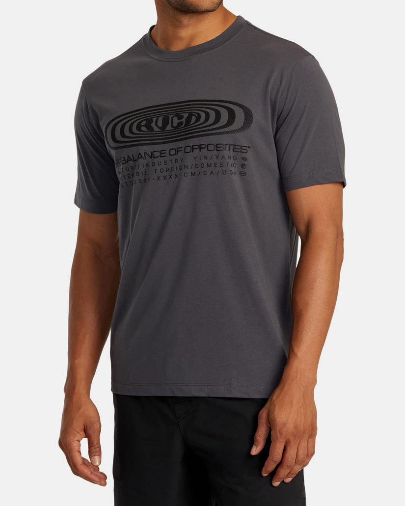 RVCA Ripple Tee - Slate