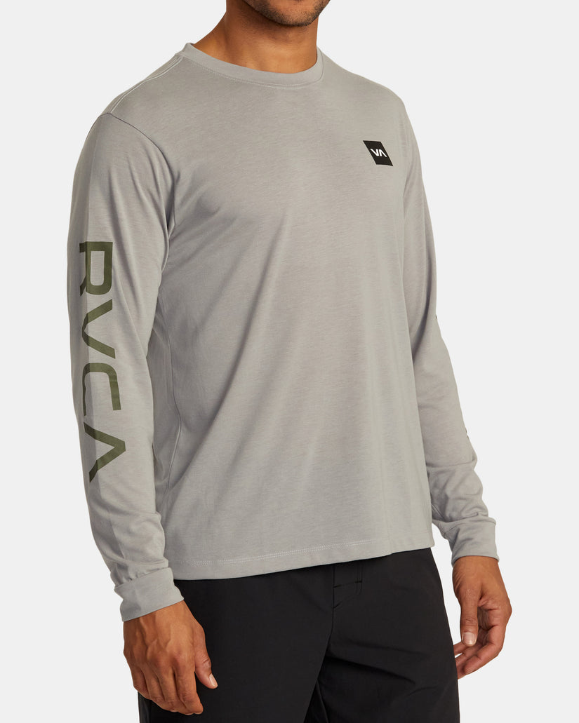 RVCA 2x Long Sleeve Tee - Stone