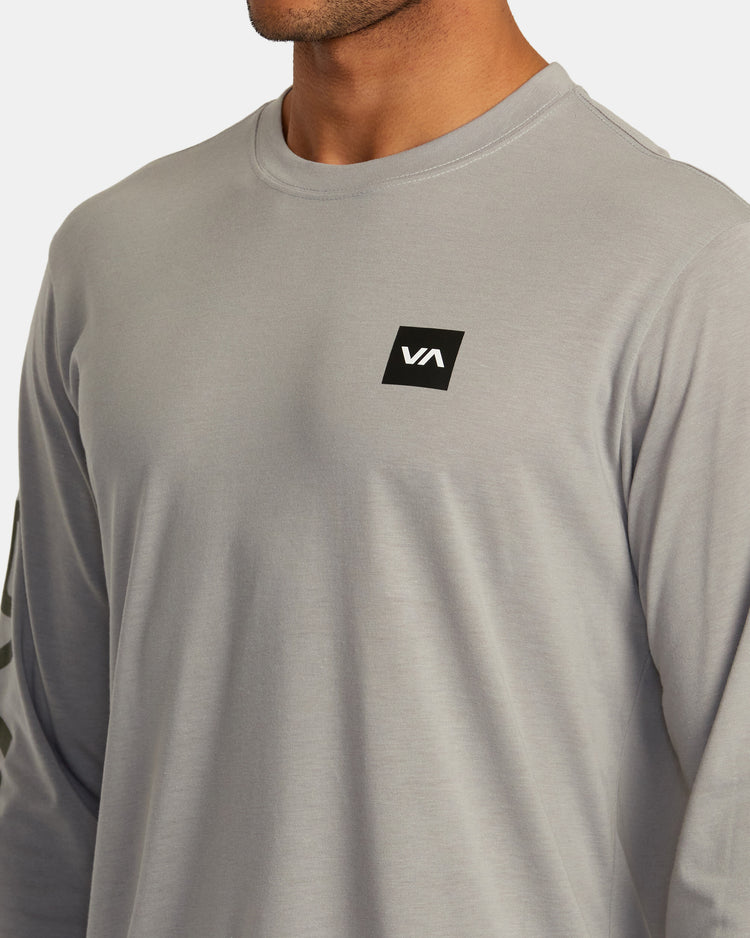 RVCA 2x Long Sleeve Tee - Stone