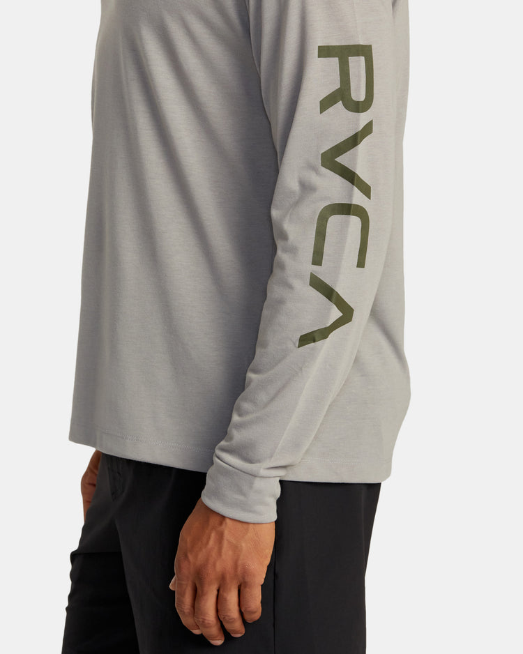 RVCA 2x Long Sleeve Tee - Stone