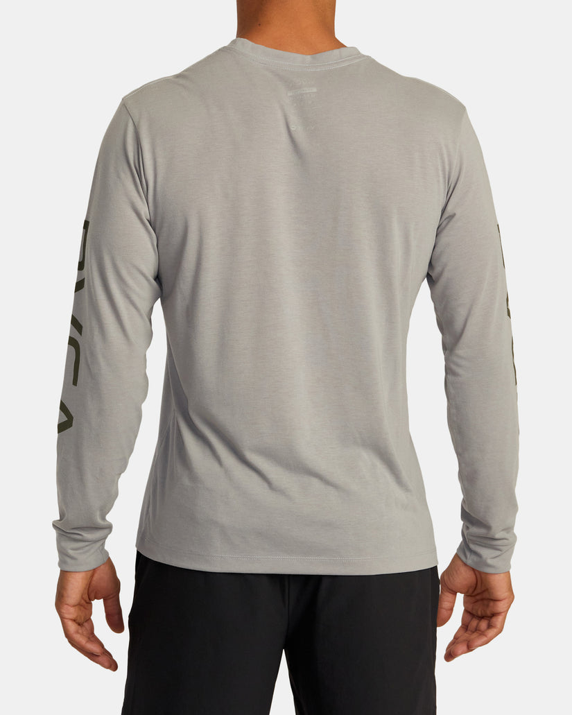 RVCA 2x Long Sleeve Tee - Stone