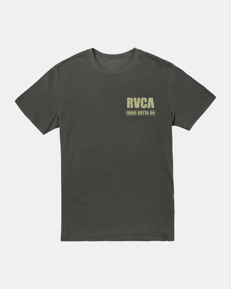 RVCA Bail Bonds Tee - Pirate Black