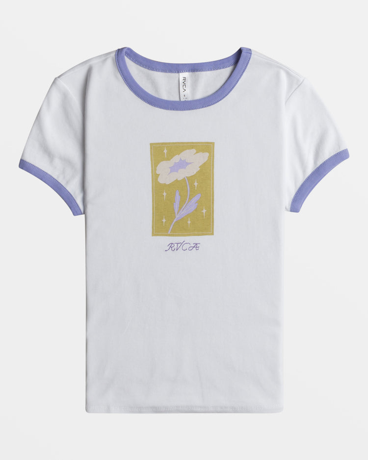 Gabrielle Monceaux Ringer Tee - White