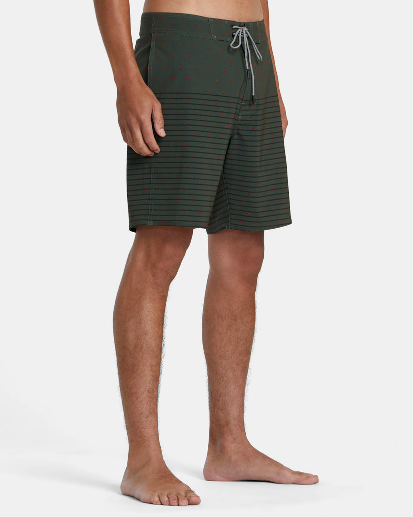 Curren 18" Boardshorts - Olive Dits