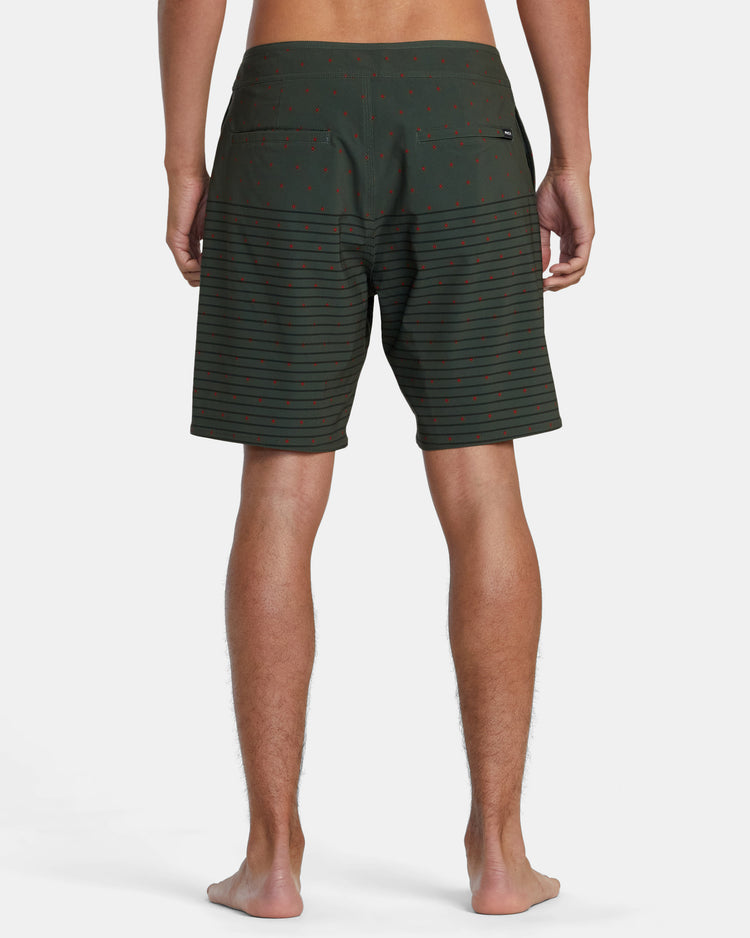 Curren 18" Boardshorts - Olive Dits