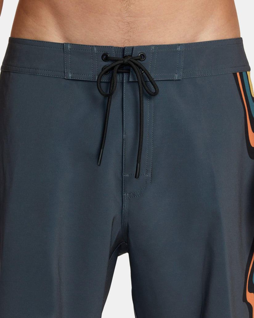 VA 19" Boardshorts - Black Multi