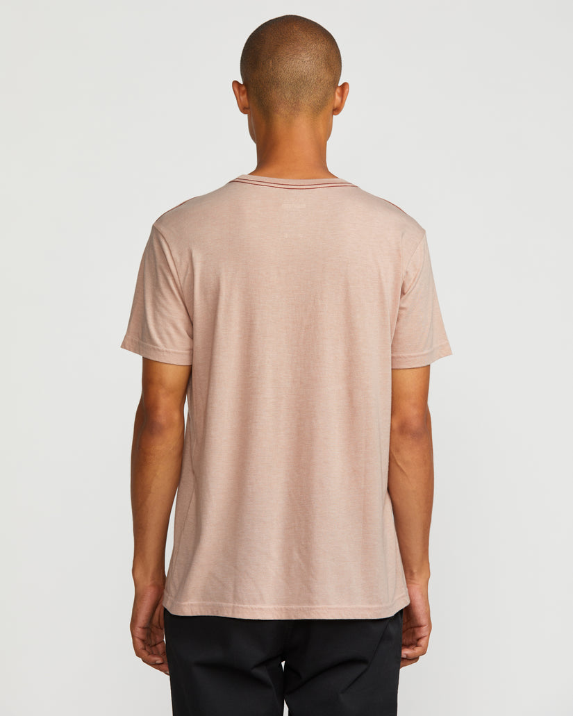 Big RVCA Tee - Pale Mauve