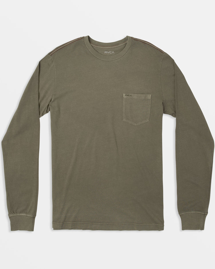 PTC Pigment Long Sleeve Tee - Aloe