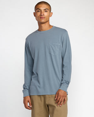 PTC Pigment Long Sleeve Tee - RVCA