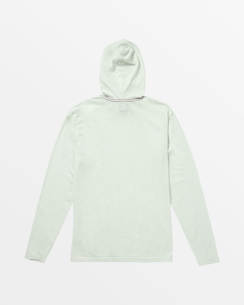 PTC Pigment Hooded Long Sleeve Tee - Light Blue