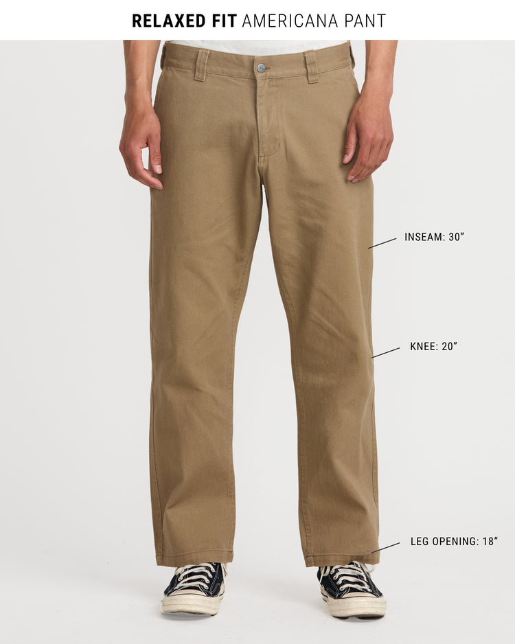 Americana Chinos - Khaki