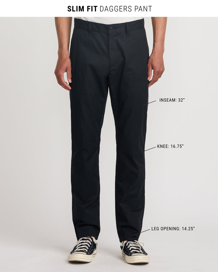 Daggers Tech Technical Chinos - Rvca Black