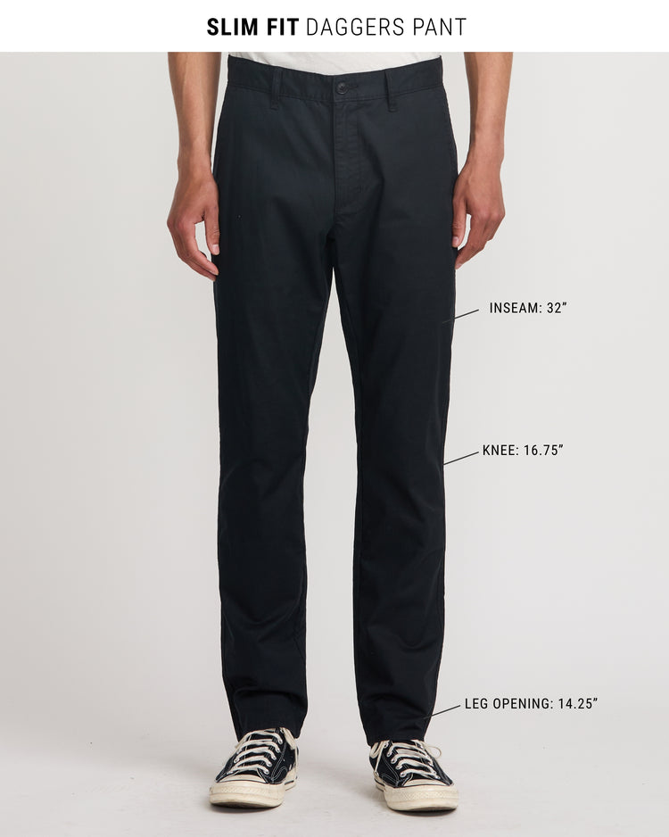 Daggers Tech Technical Chinos - Rvca Black