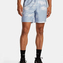 Yogger Stretch 17" Athletic Shorts - Digi Clouds