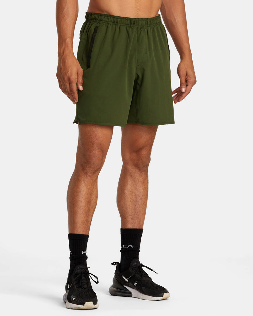 Yogger Stretch 17" Athletic Shorts - Jungle